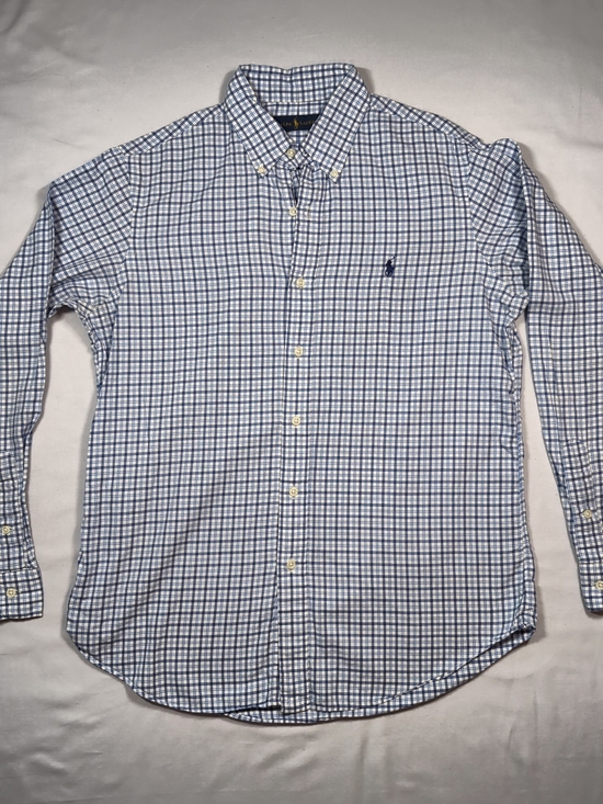 Ralph Lauren Other - Ralph Lauren Blue and White Checked Button-Down Shirt